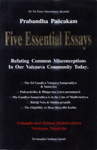 Five Essential Essays - Prabandha Panchakam